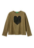 Benetton Long Sleeve T-Shirt with Applique