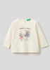 Benetton 100% Cotton T-Shirt with Print
